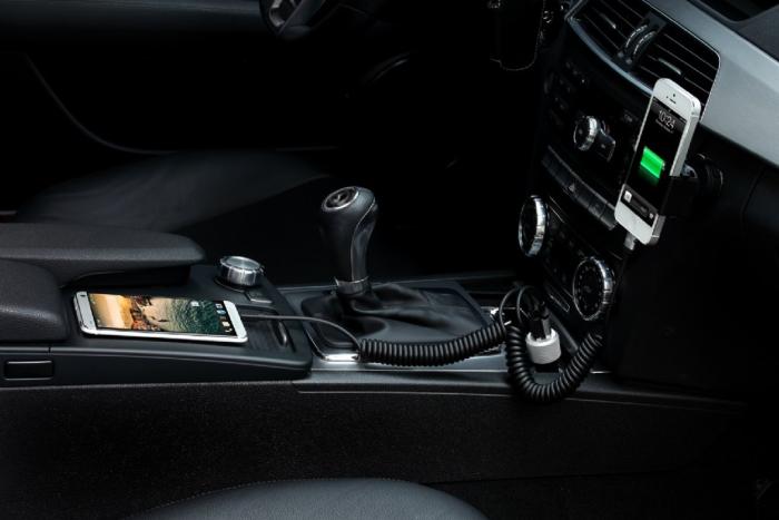 Just Mobile - Just Mobile Highway Micro USB Billaddare dubbla kontakter