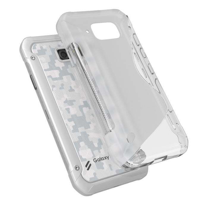 OEM - Flexicase Skal till Samsung Galaxy S6 Active - Transparent