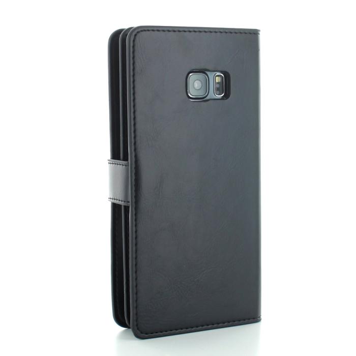 CoveredGear - CoveredGear Liberty Wallet till Samsung Galaxy S6 Edge+ (Svart)