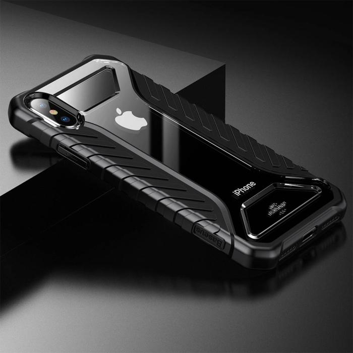UTGATT4 - Baseus Michelin Case för iPhone XS Max - Svart
