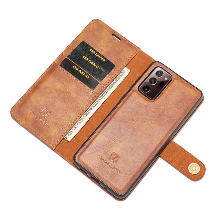 DG.MING - DG.MING Detachable 2-in-1 Fodral Till Note 20 Ultra - Brun