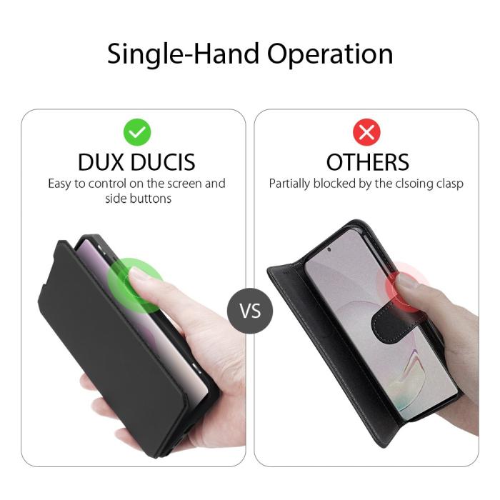 Dux Ducis - Dux Ducis Skin X Fodral Galaxy Note 20 Ultra - Svart