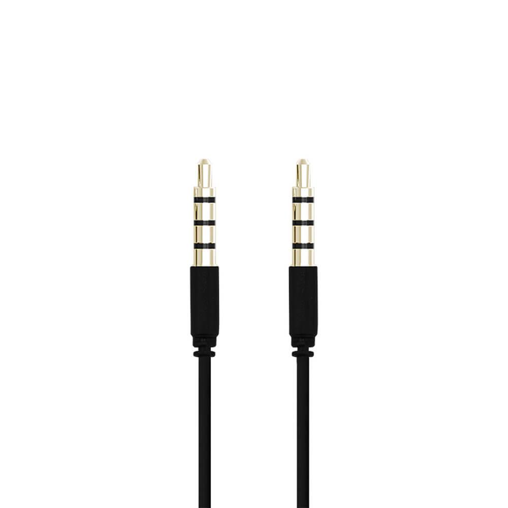Champion 3 5mm Audiokabel 1m Svart | 505295 | AlltMobil