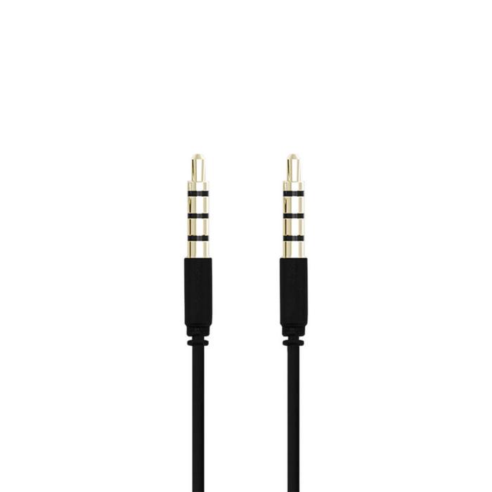 Champion - Champion 3 5mm Audiokabel 1m Svart