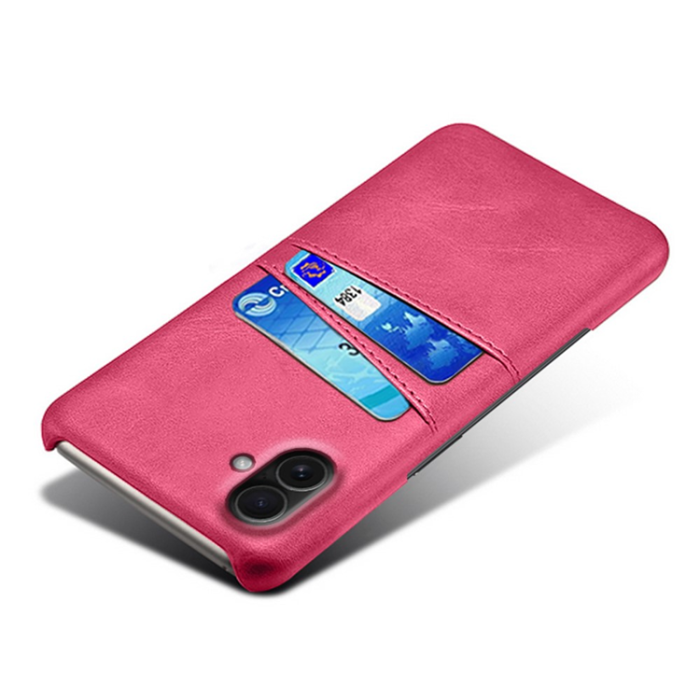 A-One Brand - iPhone 17 Mobilskal Korthållare Dual - Rosé