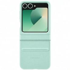 Samsung - Mobilskal till Samsung Galaxy Z Flip 6 MagSafe Flap ECO-L&auml;der - Mynta