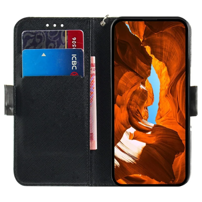 A-One Brand - Sony Xperia 1 VII Plånboksfodral med Handledsrem - Cat