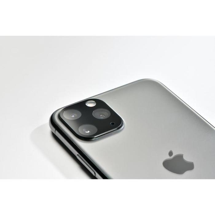 Hama - HAMA Kameralinsskydd i Härdat Glas för iPhone 11 - Svart