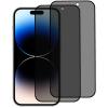 Boom of Sweden - BOOM [2-Pack] iPhone 15 Plus Härdat Glas Skärmskydd Privacy - Svart