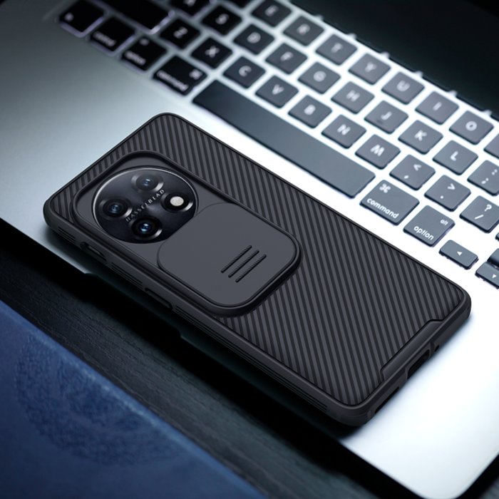 Nillkin - Nillkin OnePlus 11 5G Mobilskal Camshield Pro - Svart