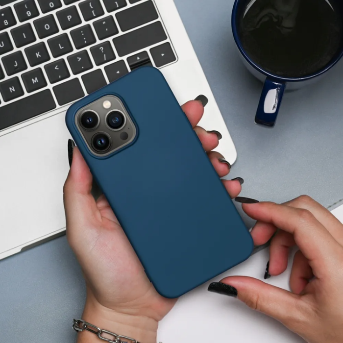 OEM - Xiaomi Redmi Note 14 Pro 4G Mobilskal Silikon - Blå