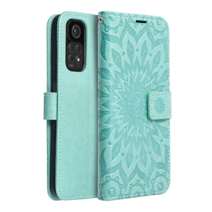 OEM - Xiaomi Redmi Note 11/11S Fodral Mezzo - Mandala Grön