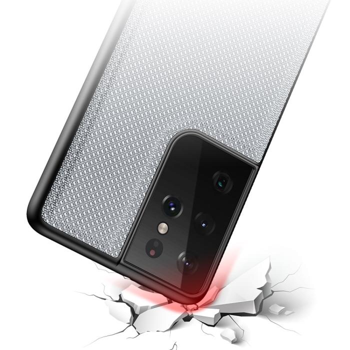 UTGATT4 - Dux Ducis Fino Mobilskal Samsung Galaxy S21 Ultra 5G - Blå