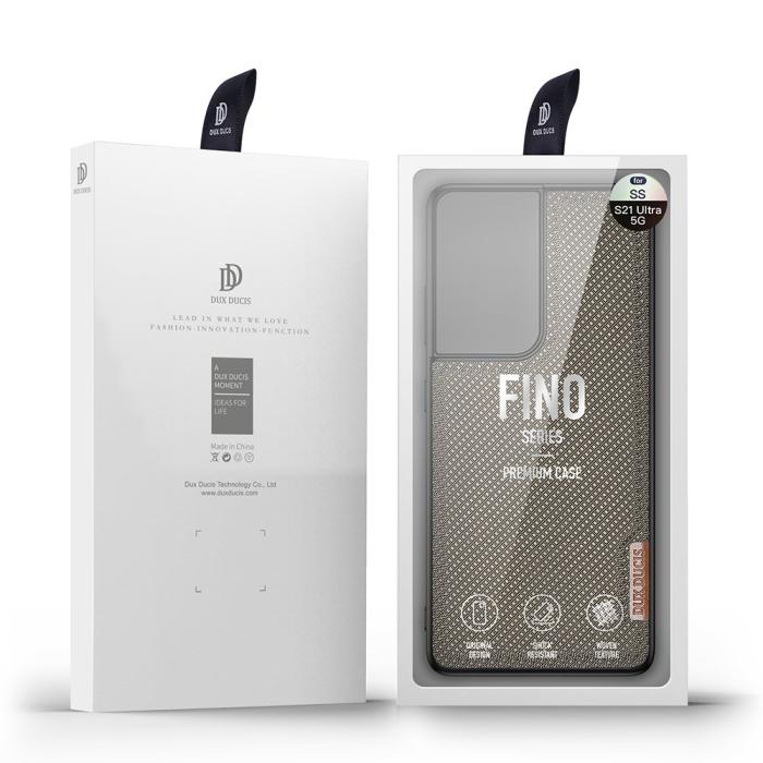 UTGATT1 - Dux Ducis Fino Mobilskal Samsung Galaxy S21 Ultra 5G - Grön