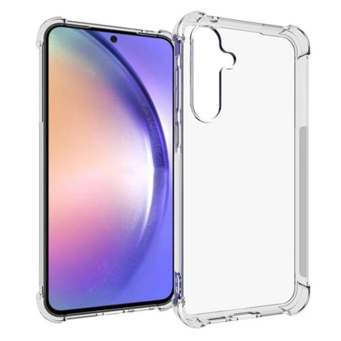 WANLONFENG - WANLONFENG Mobilskal till Samsung Galaxy A55 5G TPU TM Series - Transparent