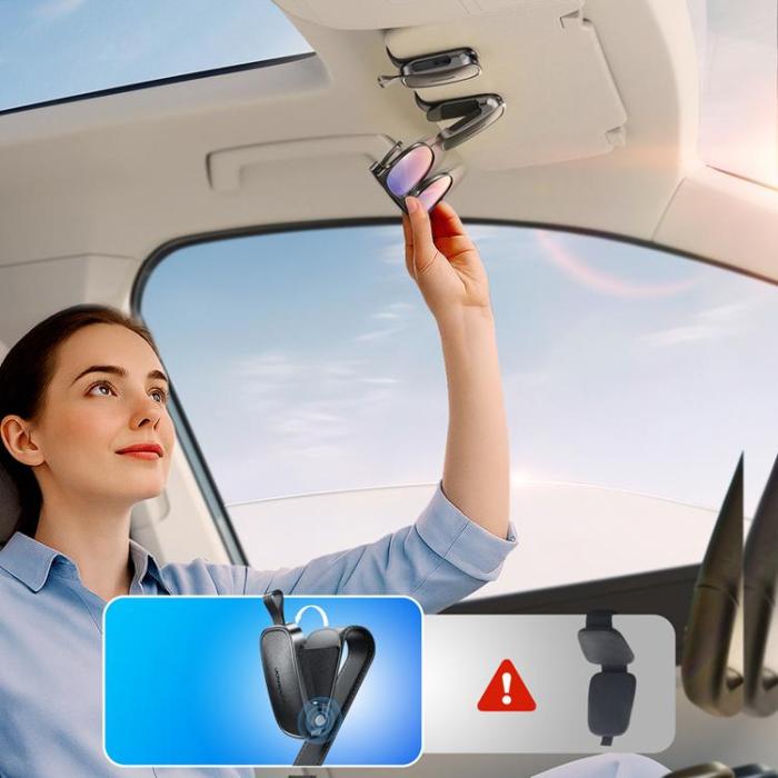 Joyroom - Joyroom Solskyddshållare med Magnetklämma JR-ZS511 - Svart