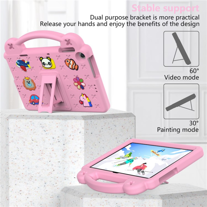 OEM - Lenovo Tab M10 (Gen 3) 10.1 Skal EVA Kickstand - Rosa