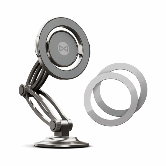 Forever - Forever Mobilhållare MH-290 Magnetlimmad - Silver