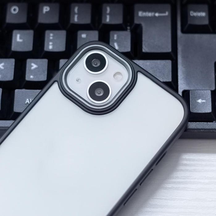 OEM - iPhone 14 Pro Max Mobilskal Satin Matt - Svart