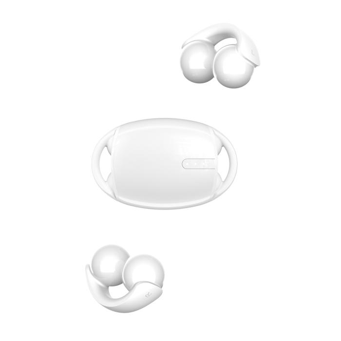 OEM - Bluetooth-örhörare Devia TWS Smart M5 Vit