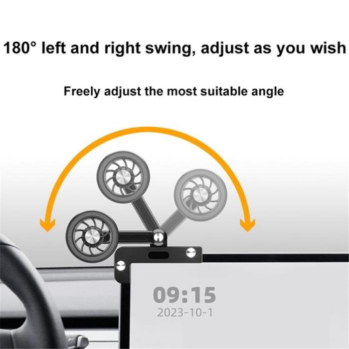 OEM - Bilskärmshållare Roterbar Magnetisk för Tesla Model 3/Y TS-MA1