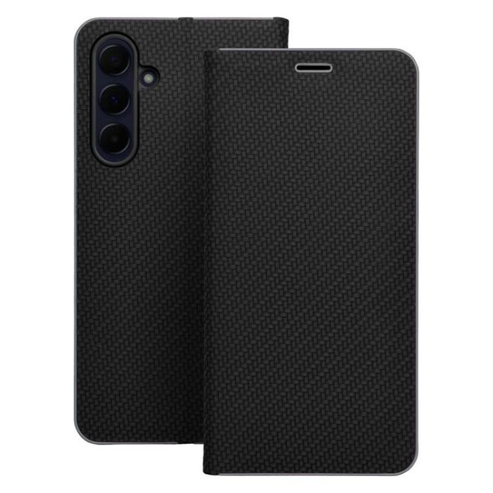 OEM - Galaxy XCover 7 Plånboksfodral Luna Carbon - Svart