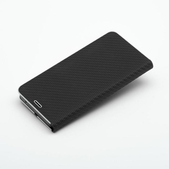 OEM - Galaxy XCover 7 Plånboksfodral Luna Carbon - Svart