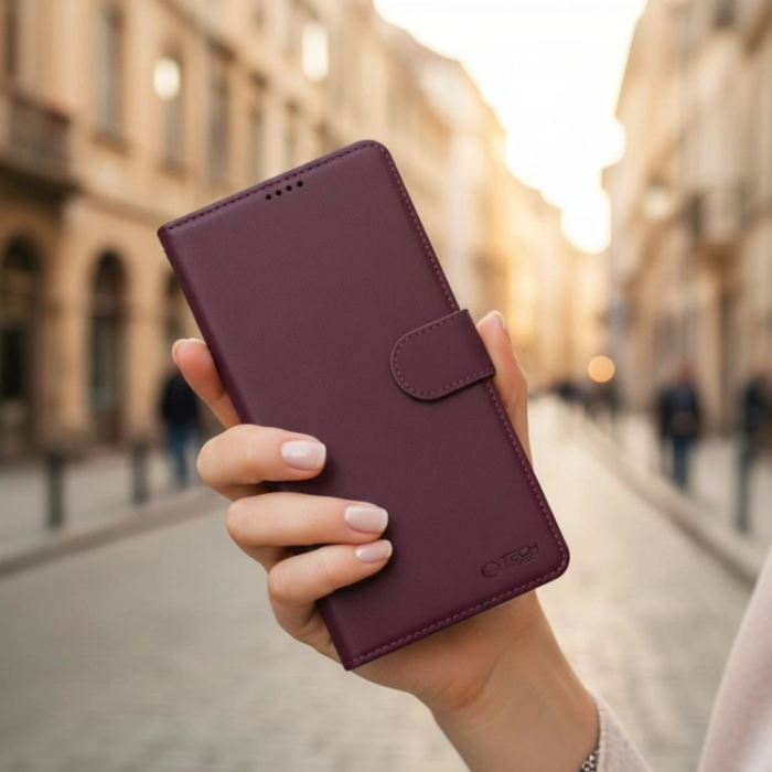 Tech-Protect - Tech-Protect Plånboksfodral För Galaxy A27 - Mulberry