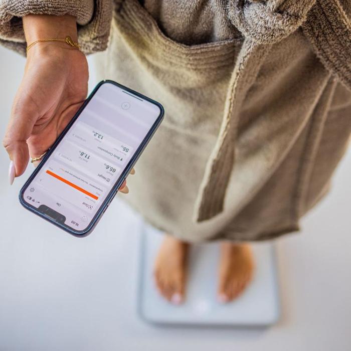 Sharper Image - Sharper Image Bathroom Digital Body Scale LED