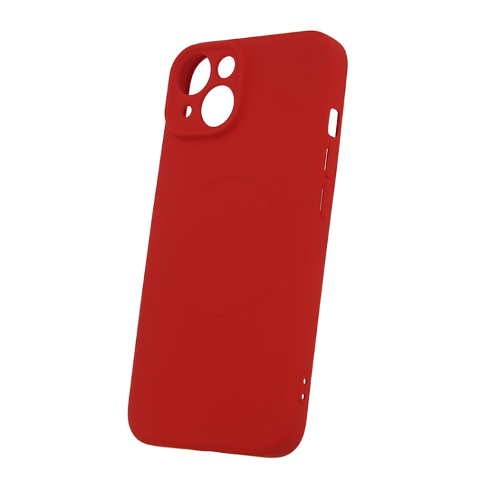OEM - iPhone 13 Pro Mobilskal Magsafe Simple Color - Röd