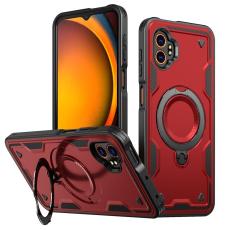 N/A - Mobilskal till Samsung Galaxy XCover7 Pro Plast Milit&auml;rskydd - R&ouml;d