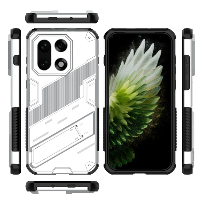 A-One Brand - OnePlus 15 Mobilskal PC + TPU Shockproof Kickstand - Vit