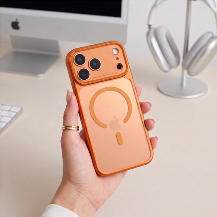 Tech-Protect - Tech-Protect Mobilskal För iPhone 18 Pro/17 Pro Magsafe Magprime - Orange