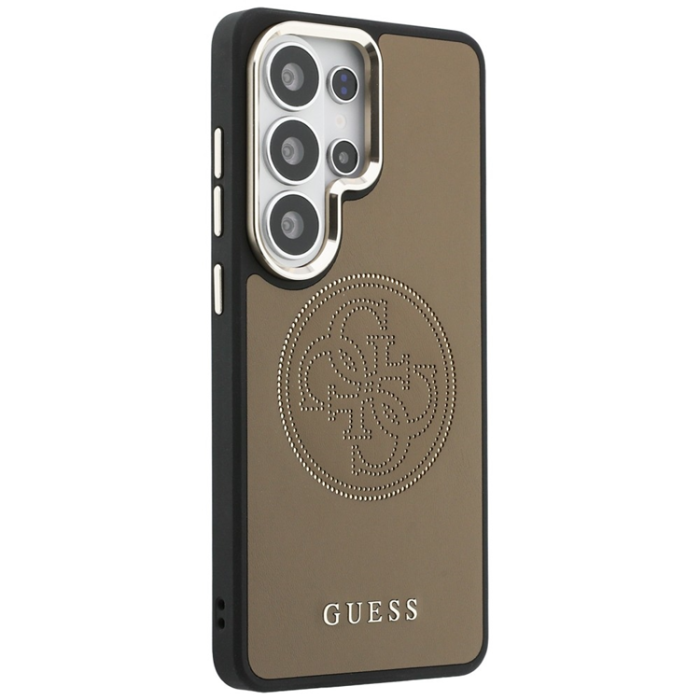 Guess - Guess Mobilskal För Galaxy S26 Ultra MagSafe Perforated Logo - Brun
