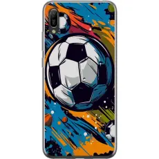 Gustaf - Mobilskal till Huawei Y6 Pro (2019) med Fotbollar