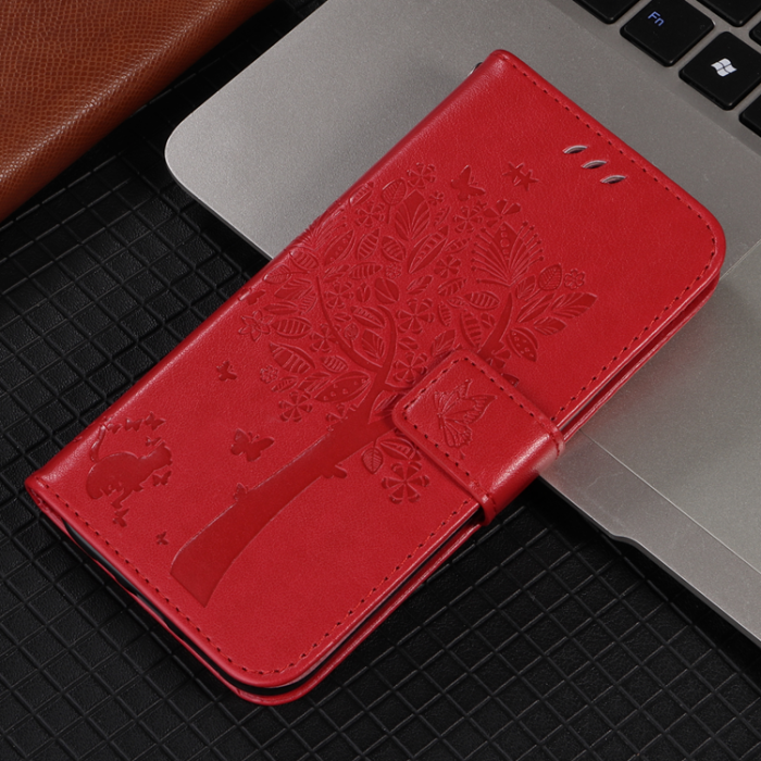 A-One Brand - OnePlus 15 5G Plånboksfodral Cat Tree Pattern Konstläder