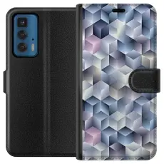 Gustaf - Pl&aring;nboksfodral till Motorola Edge 20 Pro med Cyklon