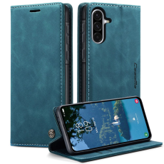 Caseme - CASEME Galaxy A56 5G Plånboksfodral 013 Series Läder - Blå