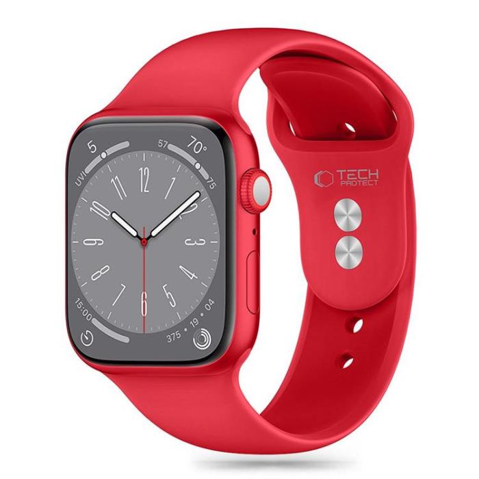 Tech-Protect - Tech-Protect Apple Watch 7/8/9/10/SE/Ultra 1/2(44/45/46/49mm) Silikon