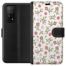 iSecrets - Pl&aring;nboksfodral till Xiaomi Mi 10T Pro 5G med Blommigt