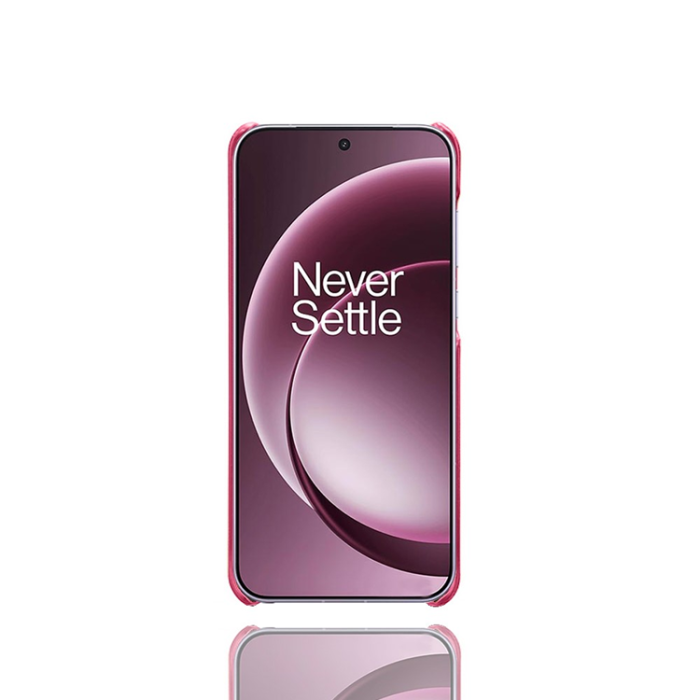 A-One Brand - OnePlus 15 5G Mobilskal Calf Texture PU Läder - Rosa