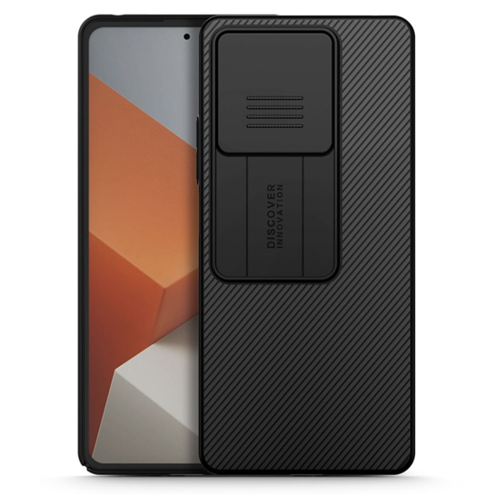 UTGATT - Nillkin Xiaomi Redmi Note 13 5G Mobilskal Camshield - Svart
