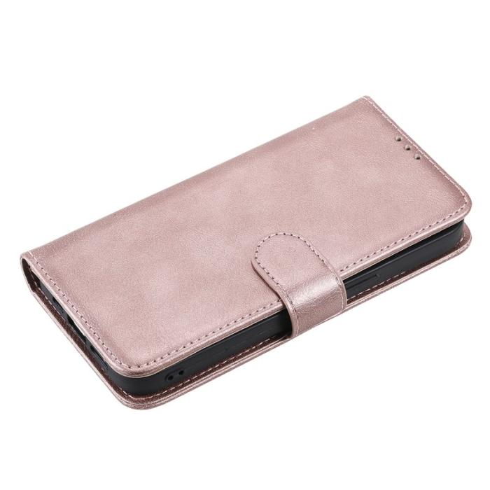 OEM - Plånboksfodral för Samsung Galaxy S26 Plus Magnetiskt Konstläder - Roséguld