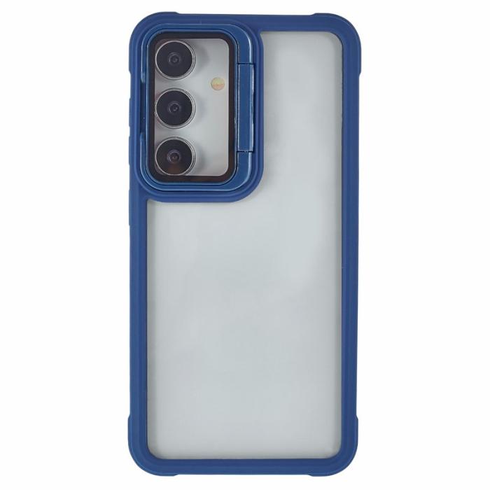 OEM - Mobilskal för Samsung Galaxy S26 PC + TPU med kickstand - Blå