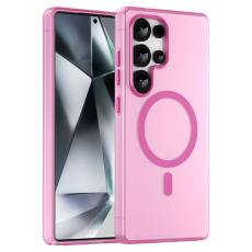 A-One Brand - Galaxy S25 Ultra Mobilskal MagSafe Slim Matte - Rosa