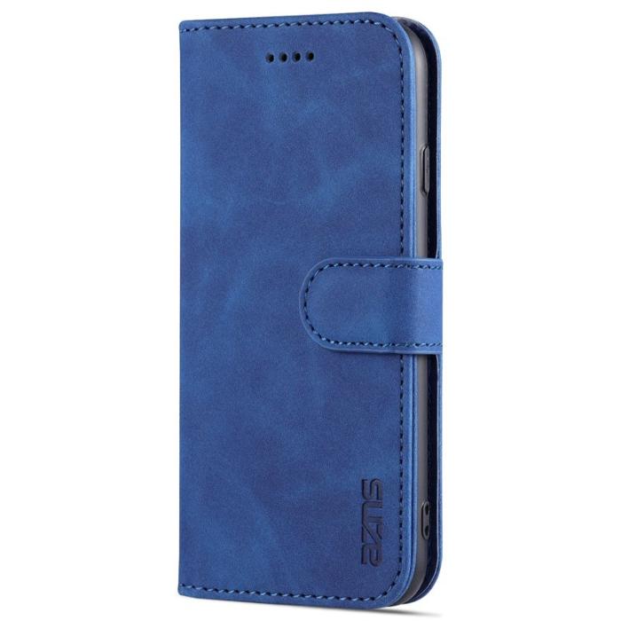 AZNS - AZNS iPhone 7/8/SE (2020/2022) Plånboksfodral Konstläder - Blå