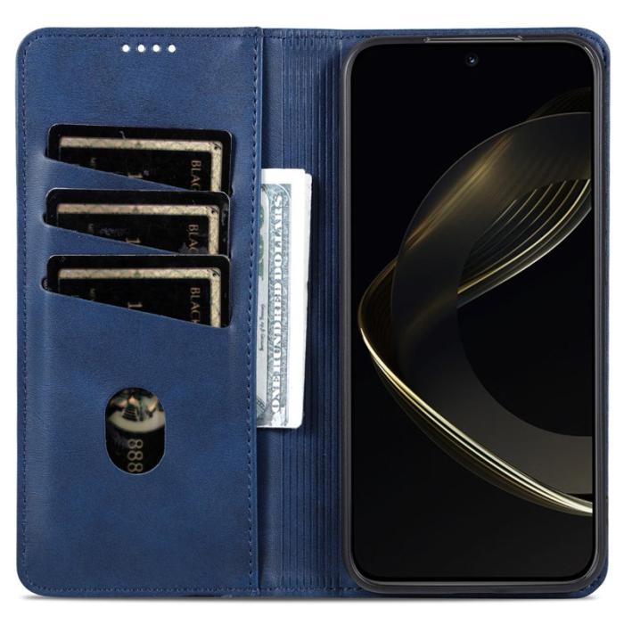 AZNS - AZNS Xiaomi 15T Pro Plånboksfodral Konstläder - Blå
