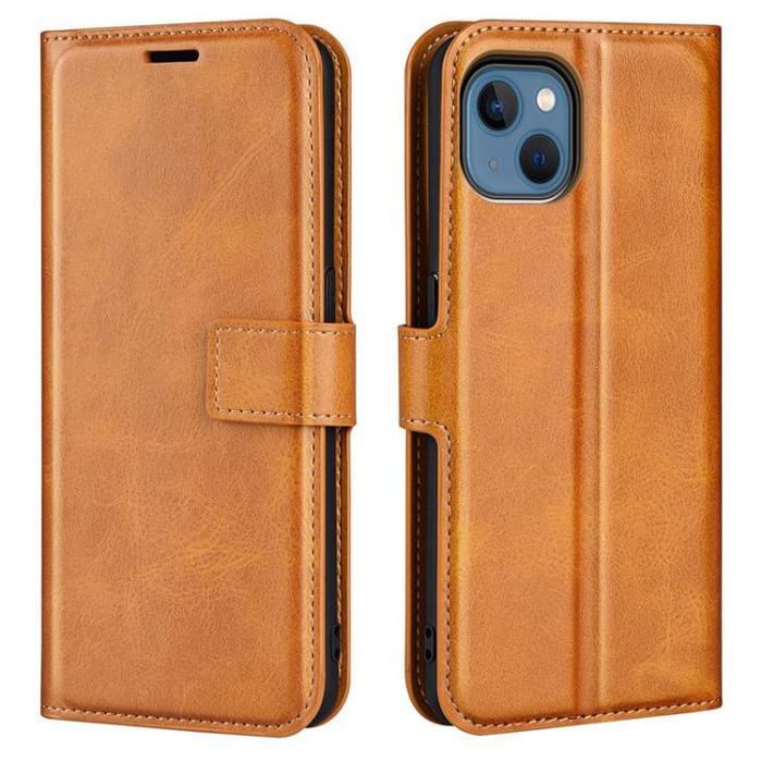 OEM - Flip Folio iPhone 14 Plus Plånboksfodral - Gul