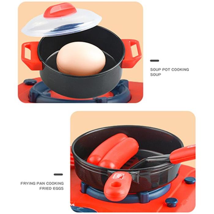 OEM - Spisleksak Simulering Matlagning Köksredskap Set för Barn (3+ år)