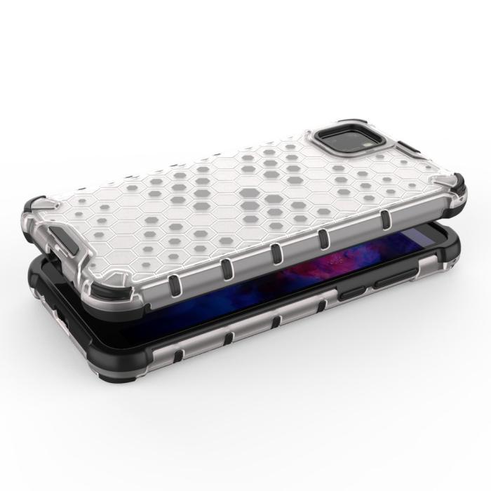 UTGATT1 - Honeycomb Armor Skal till Huawei Y5p transparent